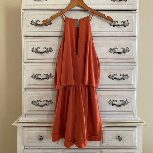 Vici Rusty Pocketed Romper - Picture 3 of 4